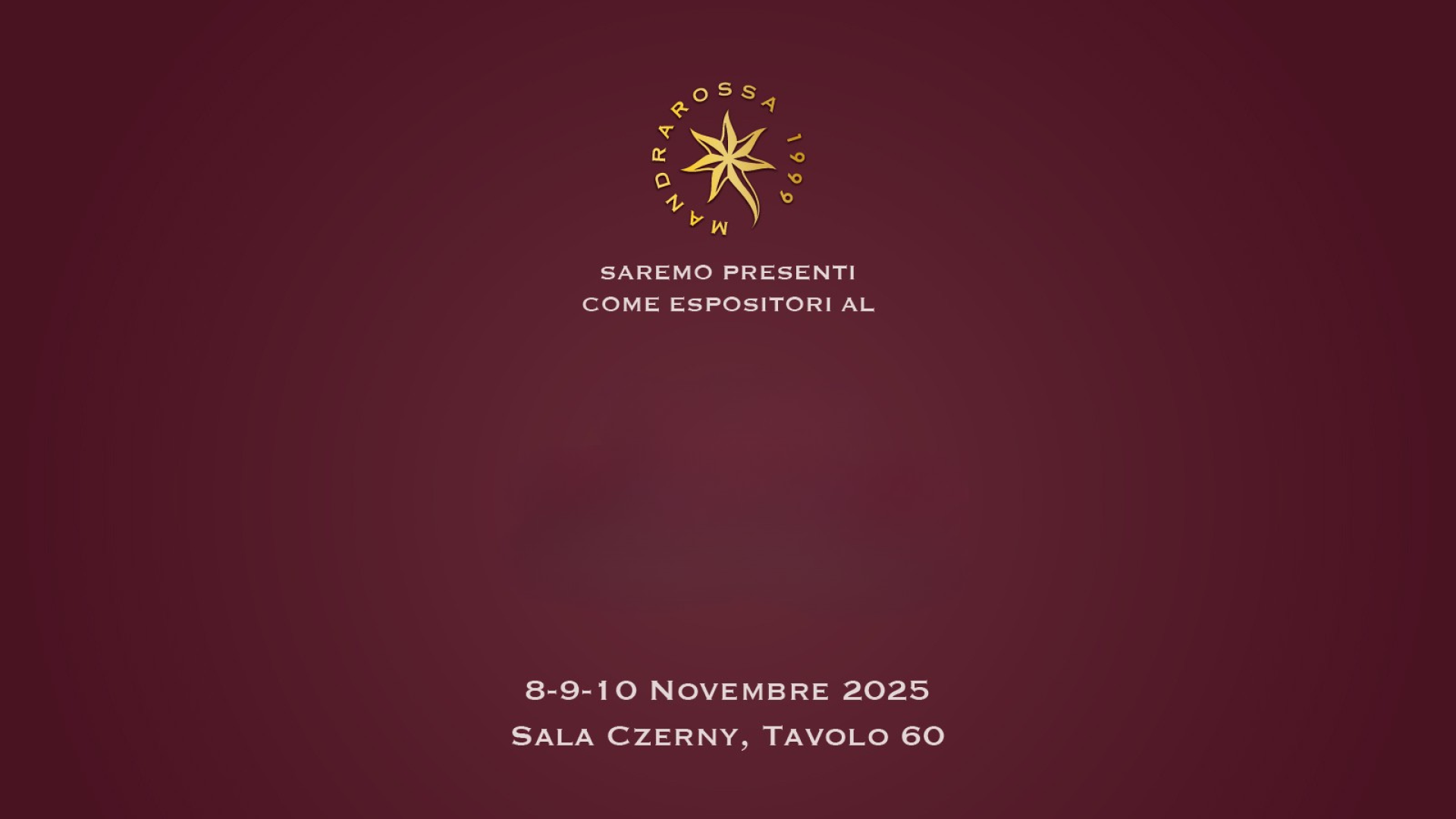 Mandrarossa al Merano Winefestival Mandrarossa al Merano Winefestival